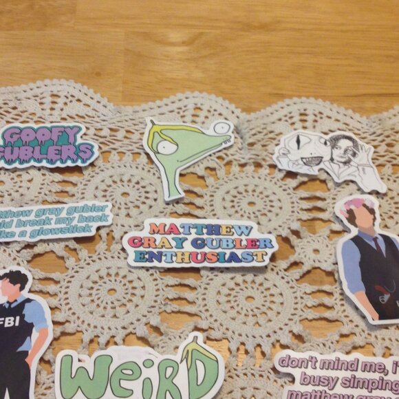 Gublernation sticker set, cellphone stickers, hydroflask stickers - Picture 2 of 6